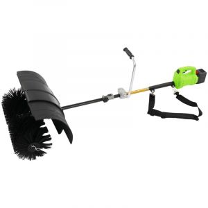 Outil combin&eacute; &eacute;lectrique pour balayer et souffler Balayeuse et souffleuse &eacute;lectrique portative 7500 tours par minute Balayeuse &agrave; gazon adapt&eacute;e au