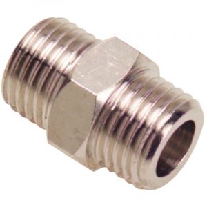 Mamelon double cylindrique 1/2-1/2 (Blister 2 unités)