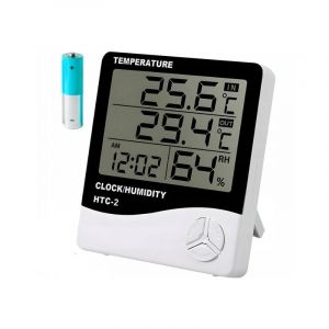 Station M&eacute;t&eacute;o Thermom&egrave;tre Hygrom&egrave;tre M&eacute;t&eacute;o Int&eacute;rieur &Eacute;lectronique