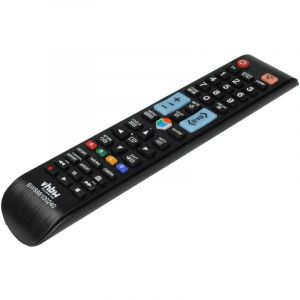 vhbw T&eacute;l&eacute;commande TV de remplacement compatible avec Samsung UE40ES5800, UE46EH5300, UE46EH5450, UE46ES5500, UE46ES5505, UE46ES5700