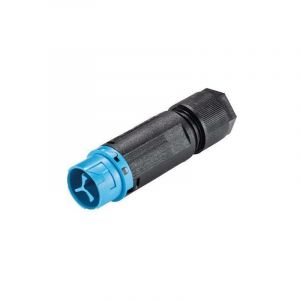 Wieland Electric 46.032.4554.9 Cosse cylindrique mâle mâle, droit Nombre total de pôles: 2 Série (connecteur rond): RST® MINI 1 pc(s) S301381