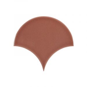 Carrelage mural faience effet rustique CRAQUELE Ecaille 17x15.5 cm Brique - - bo&icirc;te de 0.50 m2