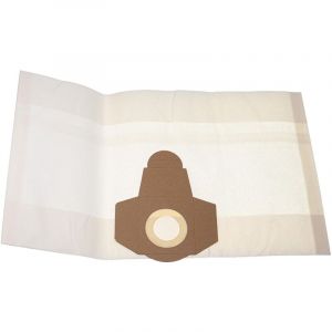 10x Sacs compatible avec Parkside pnts 1300 C3, pnts 1300 B2, pnts 1300 A1 aspirateur - volume de 20 l 31cm x 18,5cm blanc - Vhbw