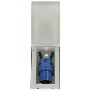 Prise, Socle mâle encastrable CEE P17 DECMO Coloris - Blanc