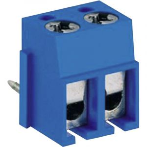 Deca - Bornier &agrave; vis MA524-500M03 2.50 mm&sup2; Nombre de p&ocirc;les 3 bleu 1 pc(s) A985791