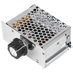 Variateur pour Moteur 220V, R&eacute;gulateur de Tension ac 4000W, Variateur de Tension 220V, Variateur de Vitesse pour Moteur, R&eacute;gulateur de Vitesse pour