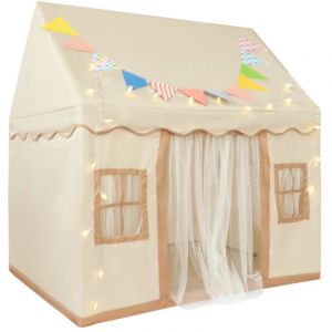 Tente pour enfants, tente pour enfants avec tapis, tente de jeu pour enfants pour filles et gar&ccedil;ons, Maison de jeu pour tout-petits Tipi avec