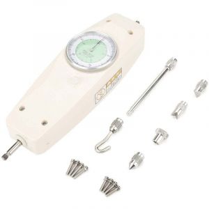 Dynamom&egrave;tre analogique 500 N, instrument de mesure de force, testeur, jauge de force push-pull, pointeur, jauge de force m&eacute;canique analogique