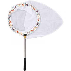 Filet papillon professionnel portable verrouillable filet papillon t&eacute;lescopique pour enfants adultes