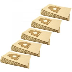 50x Sacs compatible avec Bosch Ergomaxx Professional Pro Energy Compressor aspirateur - papier, 34cm x 20,5cm - Vhbw
