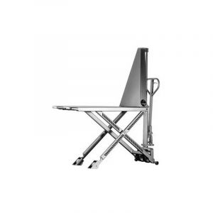 Matisère - Transpalette manuel semi inox avec levée haute 800 mm - Fourches 1200x560mm - Convient en milieux humides - 855010418