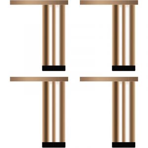 Vtizikl Mitigeur de Lavabo, Design &agrave; Bec Haut, Robinet Monotrou, pour Vasque &agrave; Poser sur Table pour Salle de Bain en Cuivre Chrom&eacute; avec Mousseur