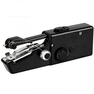 Applicable Machine à coudre manuelle, machine à coudre manuelle avec sous-fil, mini machine à coudre pour projets de couture DIY à la maison, mini