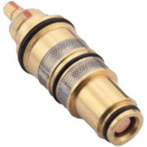 Kit de r&eacute;paration de barre de vanne de mitigeur de douche de cartouche thermostatique de remplacement en laiton de contr&ocirc;le de temp&eacute;rature pour