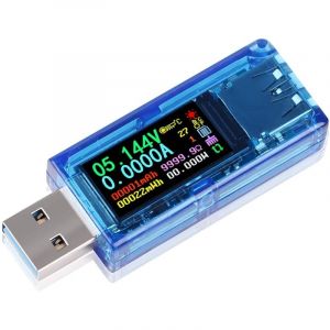 Multimètre de testeur USB 3.0 3.7-30V 0-4A Testeur de courant et de tension numérique USB Compteur Voltmètre Ampèremètre Capacité Alimentation