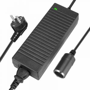 LaBlanc - Chargeur Secteur 10A 120W AC à DC Adaptateur, Transformateur 220V 12V Convertisseur Électronique Prise d'Allume Cigare de Voiture
