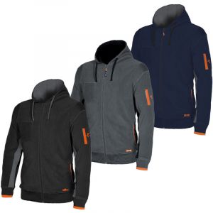 Issaline 04807-040 Sweat Polaire de travail Ortigara Bleu S