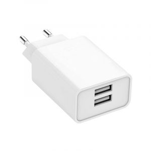 Chargeur Prise USB, Double Charge Mural Chargeur Adaptateur Universel pour iPhone 14/13/12/11/x/8, Samsung, Xiaomi, Huawei Téléphones Charger