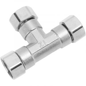 Adaptateur de Joint de Tuyau, Raccord de Tuyau sans Fuite G1/2 en Acier Inoxydable 304 5 Kg de Pression pour Gaz (Filetage Femelle)