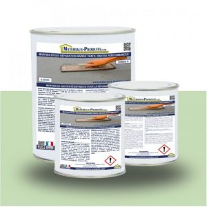 Mortier &eacute;poxy r&eacute;paration rapide trafic hautes performances - 10 Kg Vert Pastel - MATPRO