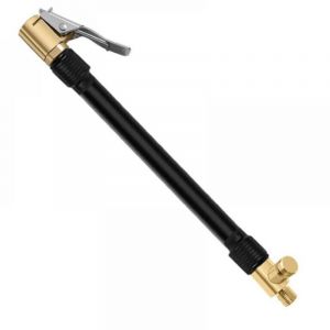 Adaptateur Valve Outils pour Valves de Pneus avec 2 Embout de Gonflage Laiton Embout Gonfleur Paddle Gonflage Valve Raccord pour Compresseur