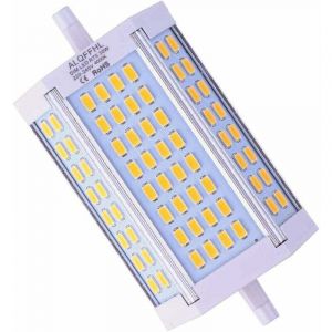 Ampoule LED R7S 118mm &agrave; intensit&eacute; variable 30W, projecteur lin&eacute;aire LED double culot de type J (&eacute;quivalent &agrave; un tube halog&egrave;ne T3 de 200 W/300 W),