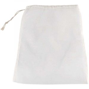 Sac Filtre, Sac Filtre à vin de qualité Alimentaire 100 Mailles, Fabrication de bière Maison réutilisable, Sac en Maille pour cidre de Fruits Pomme