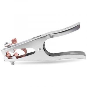 Pince de mise &agrave; la terre, pince de mise &agrave; la terre pour soudage, pince de mise &agrave; la terre pour soudage monobloc, en fer et laiton, robuste et