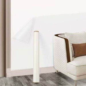 Film Transparent Autocollant, Papier Autocollant Transparent, Film de Protection Imperm&eacute;able R&eacute;sistant &agrave; l'huile, DIY Film D&eacute;coratif, Film Adhesif