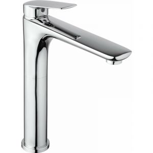 Piralla - Mitigeur de lavabo haut avec bec de 19 cm de long Lago 0LG00488A22 Chromé