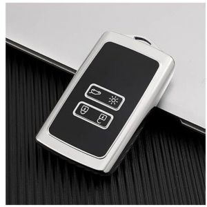 Protection Coque Cl&eacute; Renault, Compatible pour Renault Voiture Trafic Captur Arkana Clio Kadjar Koleos Megane Espace Master Scenic Dacia, Coque De Cl&eacute;