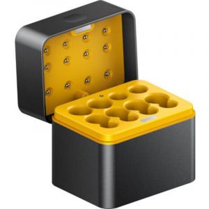 Piles AA rechargeables au lithium avec chargeur, lot de 8 piles AA 1,5 V haute capacit&eacute; et longue dur&eacute;e, avec bo&icirc;tier de charge et de rangement, pour