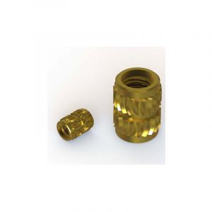Insert Sans tête heatfix Laiton M6X9.5-1 piece
