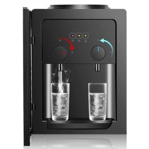 Distributeur d'Eau Chaude et Froide - Machine à Eau, Noir - Machine à Eau Chaude et Froide, DISTRIBUTEUR DE BOISSON CHAUDE OU