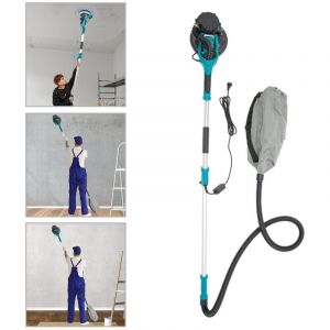 Ponceuse murale et plafond 1800 tr/min Ponceuse murale Ponceuse &eacute;lectrique sans poussi&egrave;re pour cloisons s&egrave;ches Ponceuse &agrave; vitesse variable pour