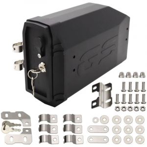Boîte à outils gauche pour moto, support en polypropylène de remplacement, compatible avec bmw R1200GS lc et Adventure (2008 - 2018), R1250GS