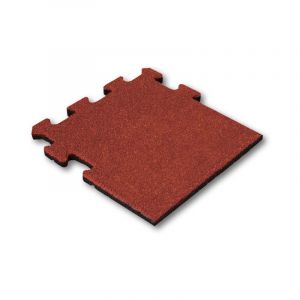 Vivol - Dalle bordure puzzle 25 mm - 50 x 50 cm - rouge