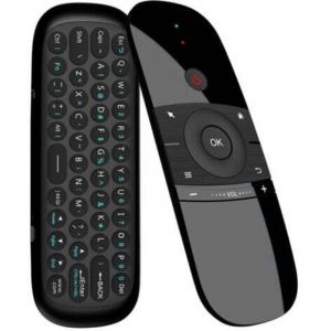 T&eacute;l&eacute;commande Air Mouse 2,4 GHz avec Clavier, Capteurs Gyroscopiques Int&eacute;gr&eacute;s T&eacute;l&eacute;commande sans Fil Air Fly Mouse Rechargeable pour Android TV Box,