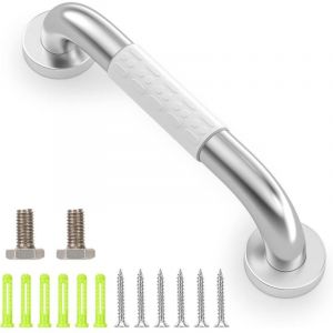 Poign&eacute;e de baignoire de s&eacute;curit&eacute;, barres d'appui de salle de bain en acier inoxydable &agrave; montage mural, poign&eacute;e de baignoire antid&eacute;rapante, barre