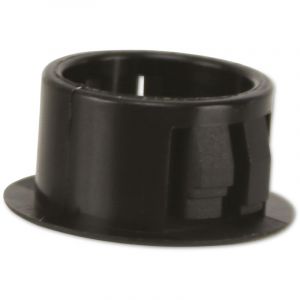 KSS Cache-trou Polyamide 6.6, noir, pour trou 15,9, diam&egrave;tre du cache 19,5, 1 pi&egrave;ce