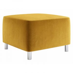 Mobilier1 - Pouf Comfivo 126, Fresh 37, 42x56x65cm, Diam&egrave;tre: 0, Tapisserie, Pieds: Plastique, 0