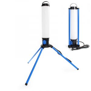 Xpotool - Tour d'éclairage de chantier led 100W 360° Spot de 10 000 lumen avec Prise Projecteur Baladeuse Éclairage Obsucurité Dispositif de sécurité