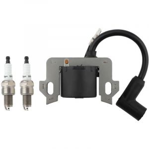 Bobine d'allumage avec bougie d'allumage pour moteur de tondeuse &agrave; gazon Honda GCV160 GCV135 GCV190 GSV160 GSV190 GC135 GC160 GC190 GC160A