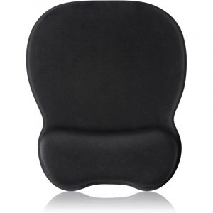 Tapis de Souris avec Repose-Poignet Gel, Tapis Souris Ergonomique Taille L 250x210 mm - Surface Micro Tiss&eacute;e Lavable - Fond Antid&eacute;rapant en Silicone