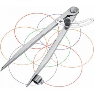 Compas de Mesure, Compas &agrave; Pointes S&egrave;ches Diviseur D'ai - Jauge de Marquage Industriel, Grand Compas Professionnel Compas Pointe avec Ai et