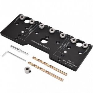 ALOVEZ Positionneur pour per&ccedil;age de charni&egrave;res Positionneur pour per&ccedil;age de charni&egrave;res d'armoires Positionneur pour per&ccedil;age de goupilles