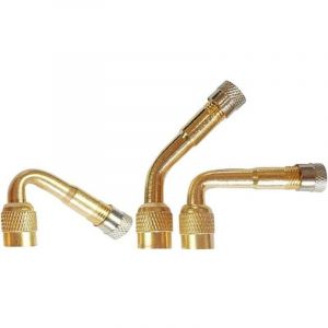 Lot de 3 rallonges de Valve, rallonge de Valve, Adaptateur de Valve, Angle de Valve, Valve, Valve de Pneu pour Voiture, Moto, v&eacute;lo, Scooter