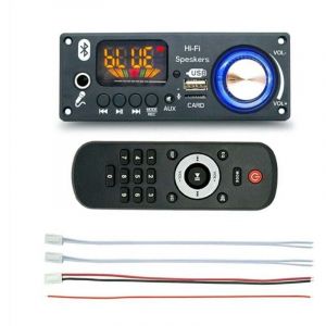 Amplificateur Audio Bluetooth 2x80W Module Radio FM Lecteur MP3 USB TF Pour Voiture 12V DIY