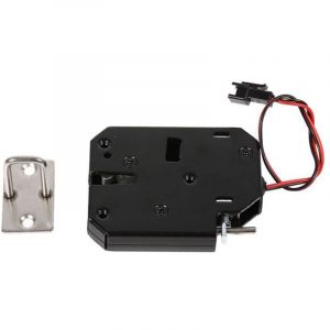 Verrouillage Electromagn&eacute;tique DC 12V &Eacute;lectro-Aimant, Serrure &eacute;lectromagn&eacute;tique pour Armoire, Verrou &eacute;lectronique de Tiroir, Serrure Electrique pour