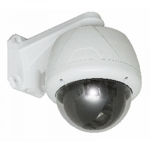 URA - Cam&eacute;ra d&ocirc;me motoris&eacute;e ext&eacute;rieure m le 360&deg; zoom X37 r&eacute;solution 550l couleur alim 12V cc (non incl) analogique IP66 511305